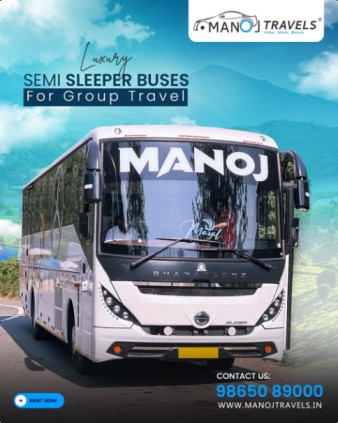 Top 10 Benefits of Booking a Tourist Bus in Coimbatore for Group Trips